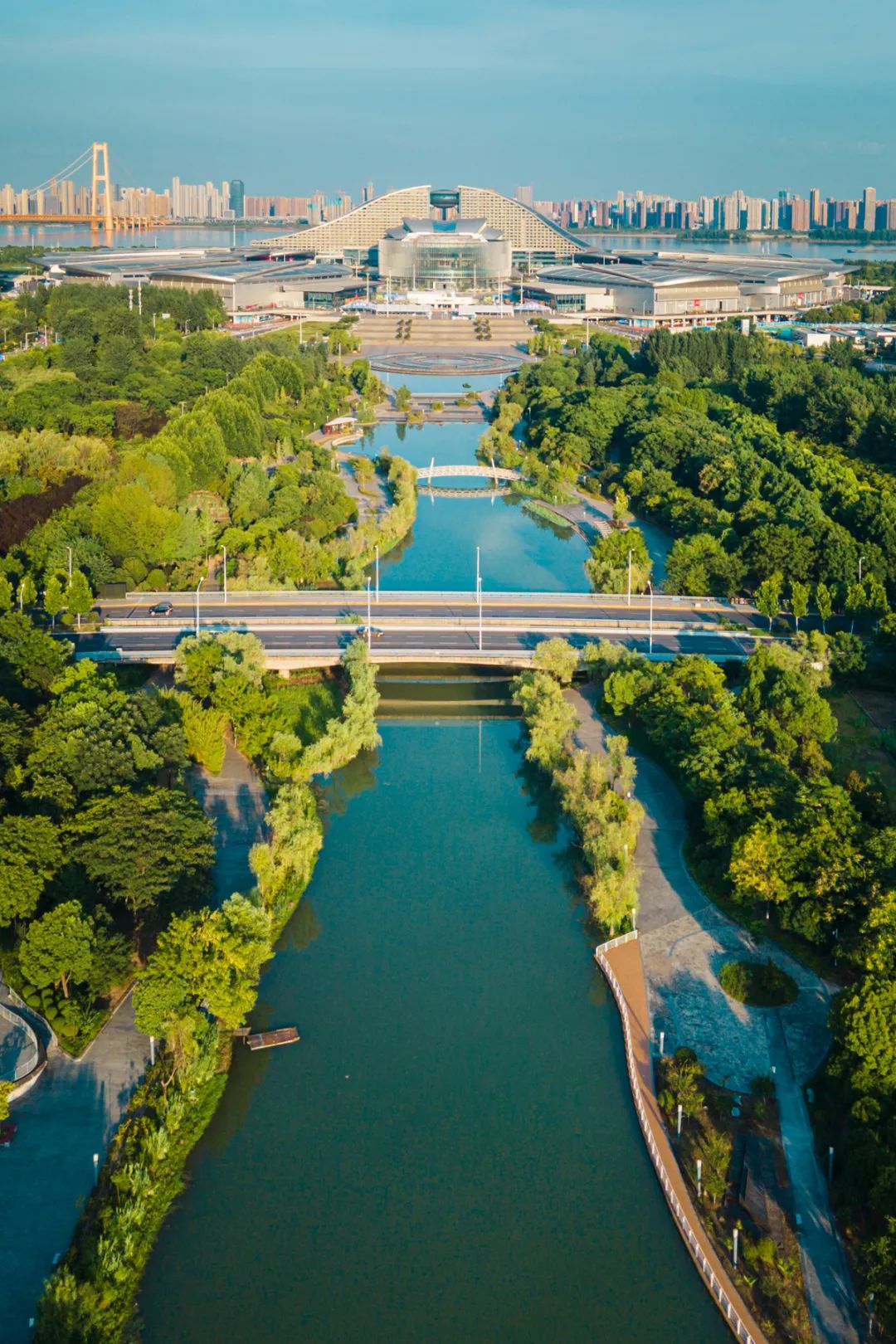 知音武汉,知音桥汉阳汉口方向