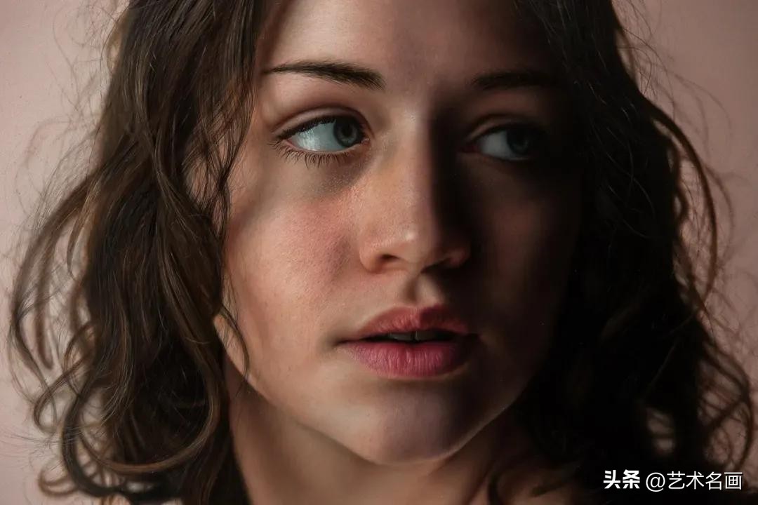 布格罗油画人物高清作品图文,马可格拉西超写实油画图片