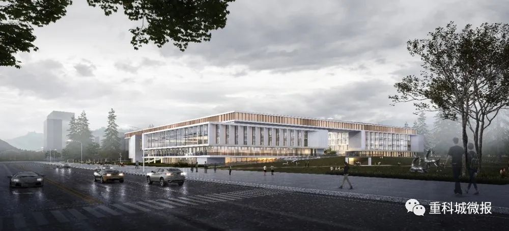 大学城修建过程,呼市大学城标志性建筑