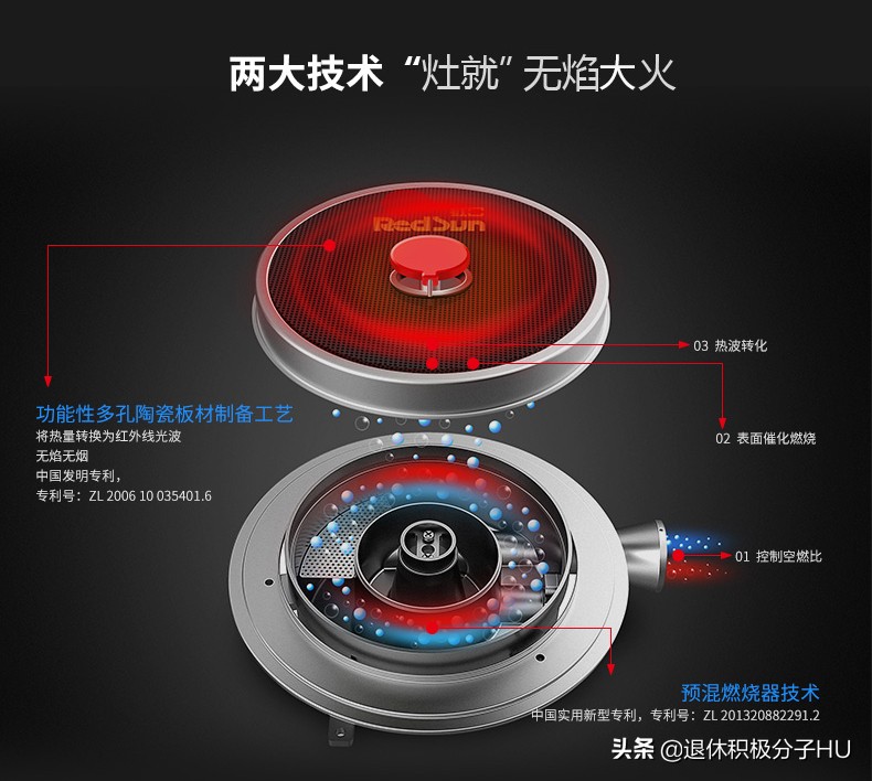 红日防遗忘系列红外线燃气灶,红日燃气灶60分钟防遗忘