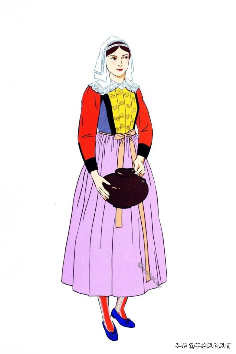 法国民族服装,法国和沙俄军服