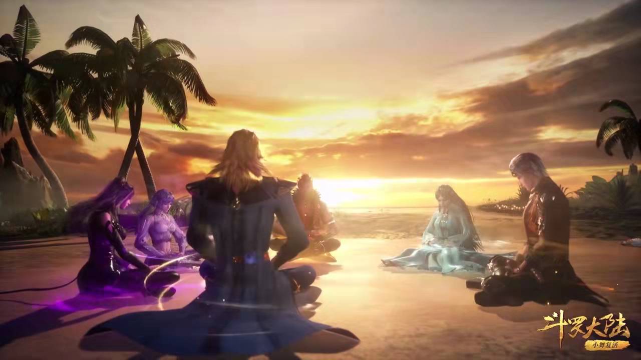 海马斗罗看见小舞委屈的样子,海幻斗罗有多强动漫