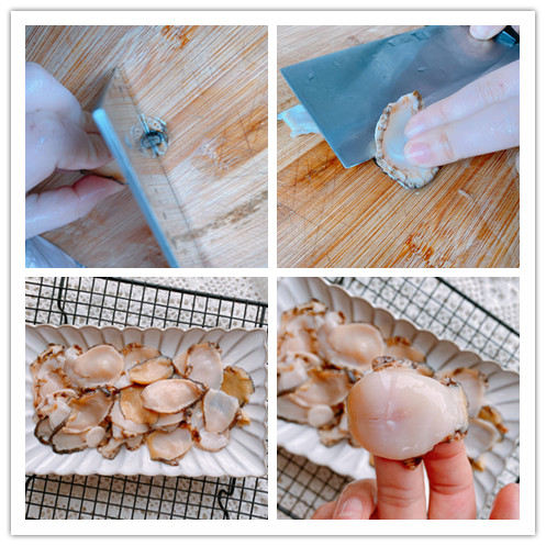 咸香金汤鲍鱼做法,鲜鲍鱼咸香