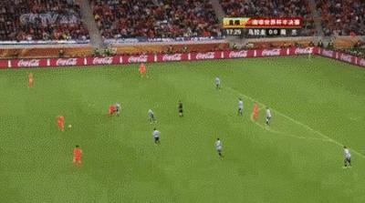 2010南非世界杯查巴拉拉进球,2010南非世界杯四分之一决赛全场