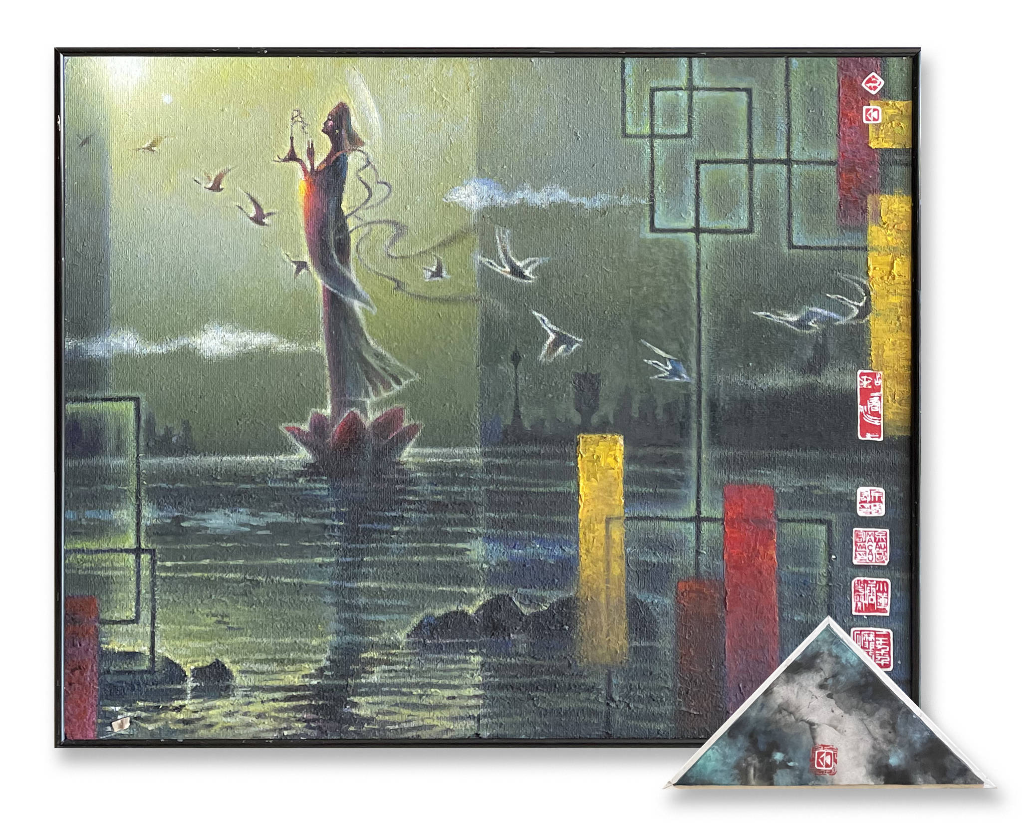 点赞祖国山河图,赞美祖国大好河山的画特等奖