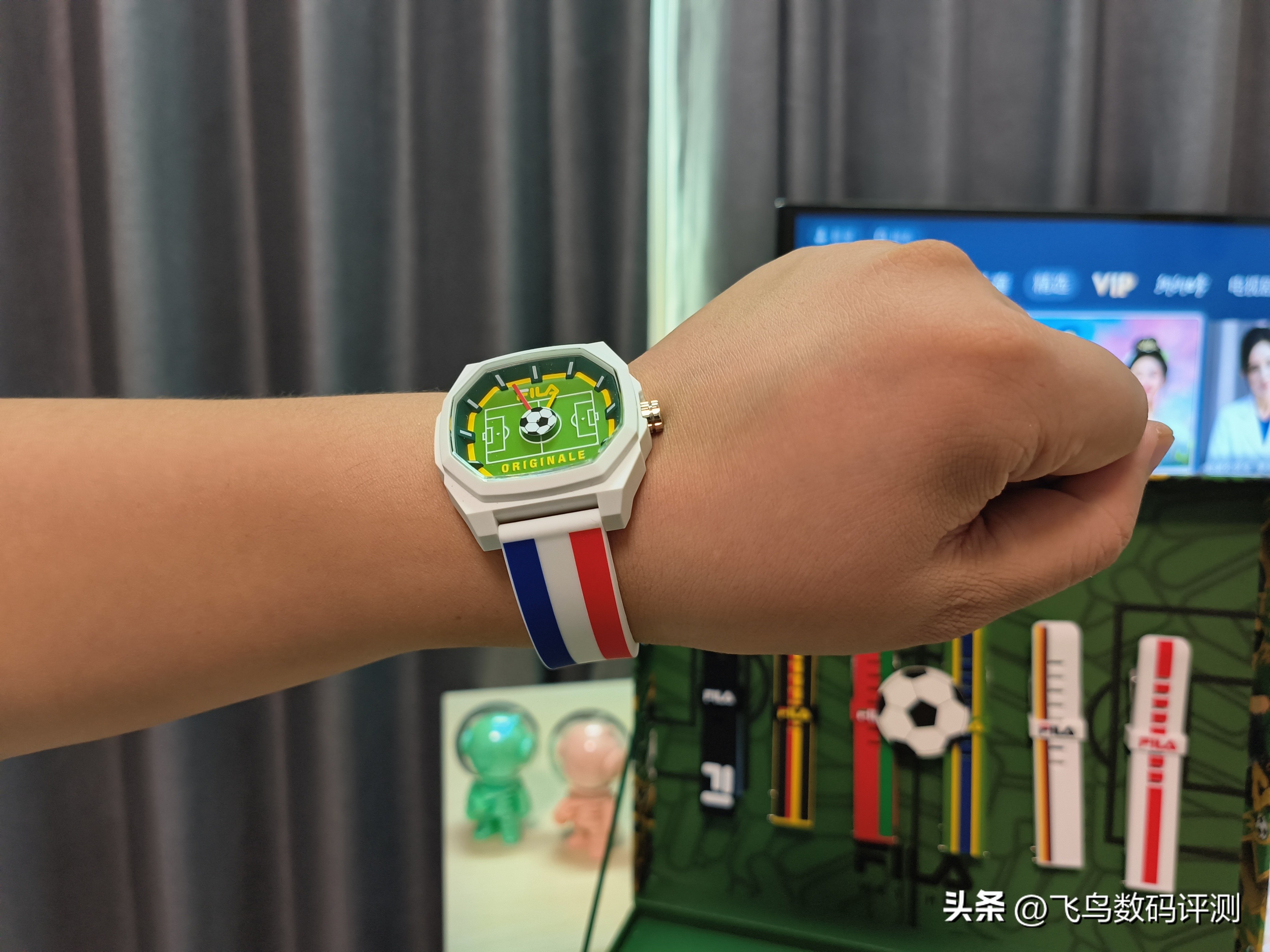 fila足球手表套盒,fila限量版数字手表