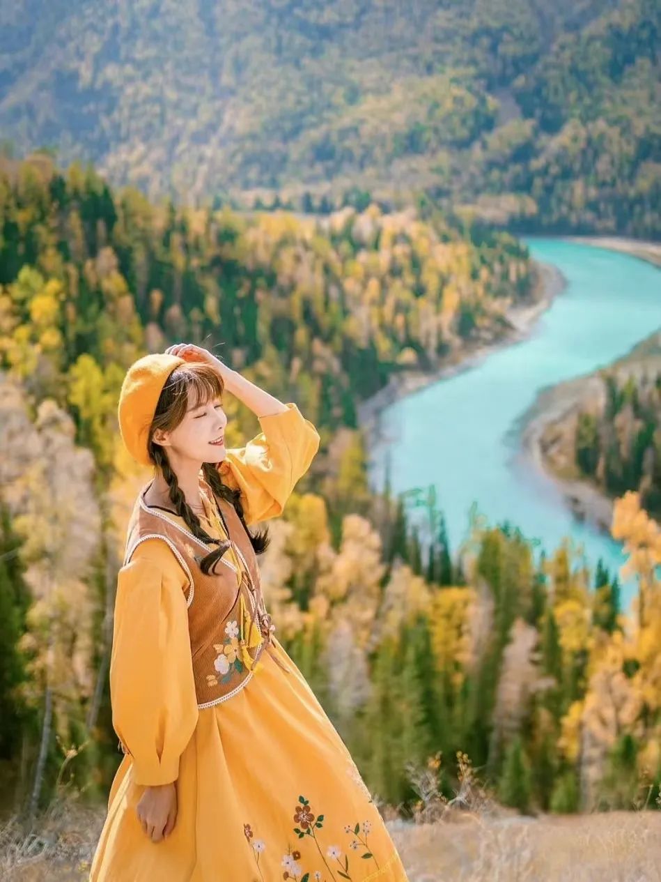 秋季喀纳斯,喀纳斯之秋风景画