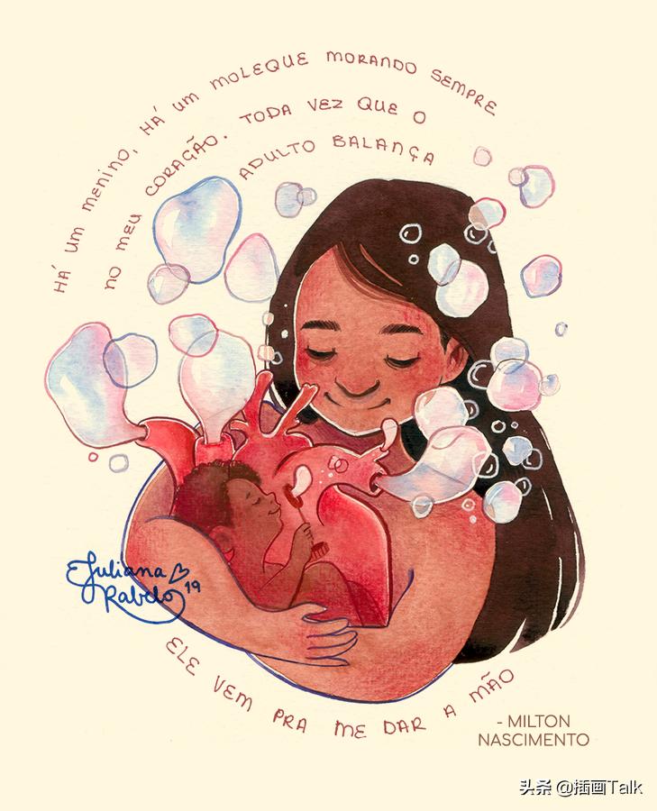 巴西插画师jaza动物插画系列,巴西插画师jaza的动物系列