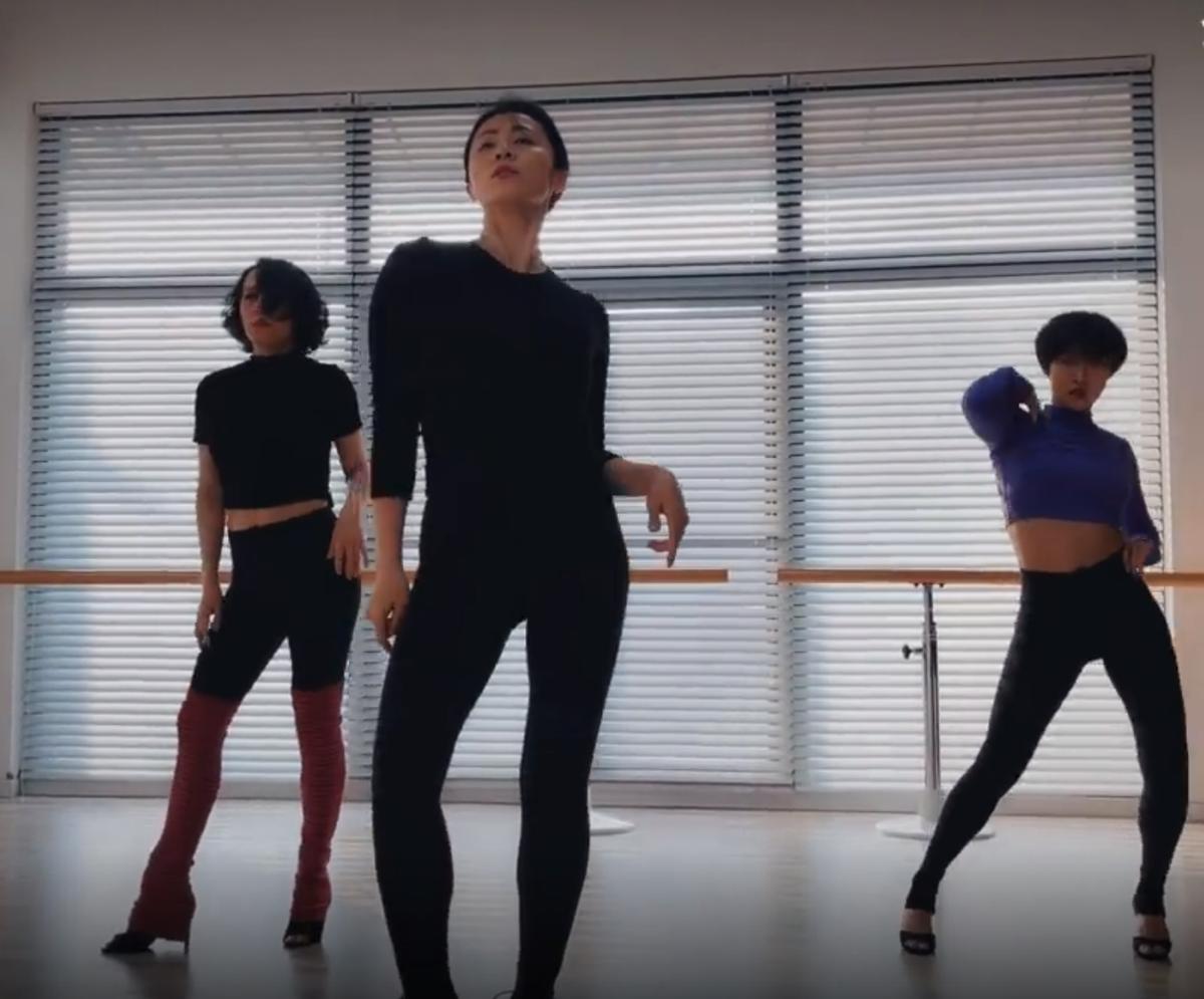 孙莉秀舞姿,孙莉舞姿