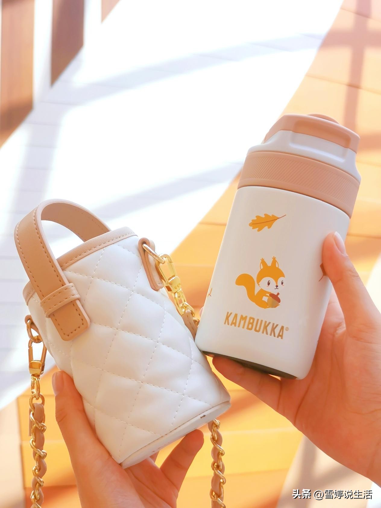 加入养生大军，全款拿下吴磊同款kambukka凯布克白色保温杯