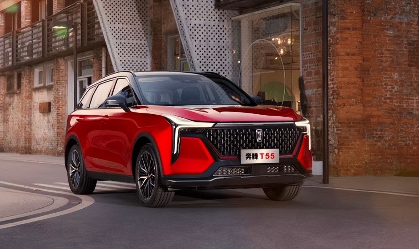 一汽奔腾t55全系车型上市,奔腾t55告诉你什么是10万元的车