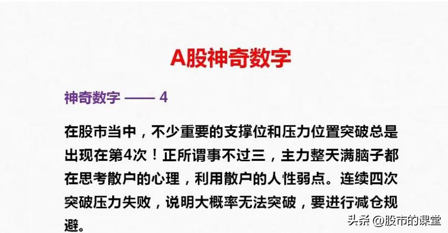 炒股神奇数字大全,a股炒股看逻辑