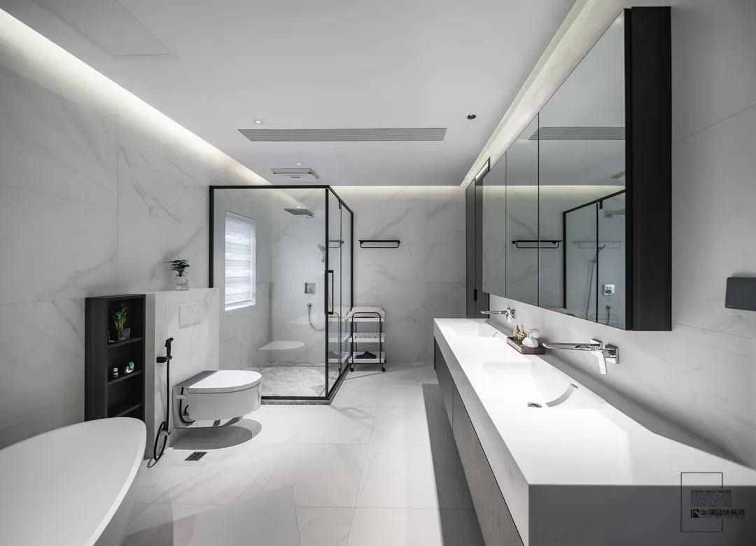 华浔装修中式,华浔现代轻奢别墅