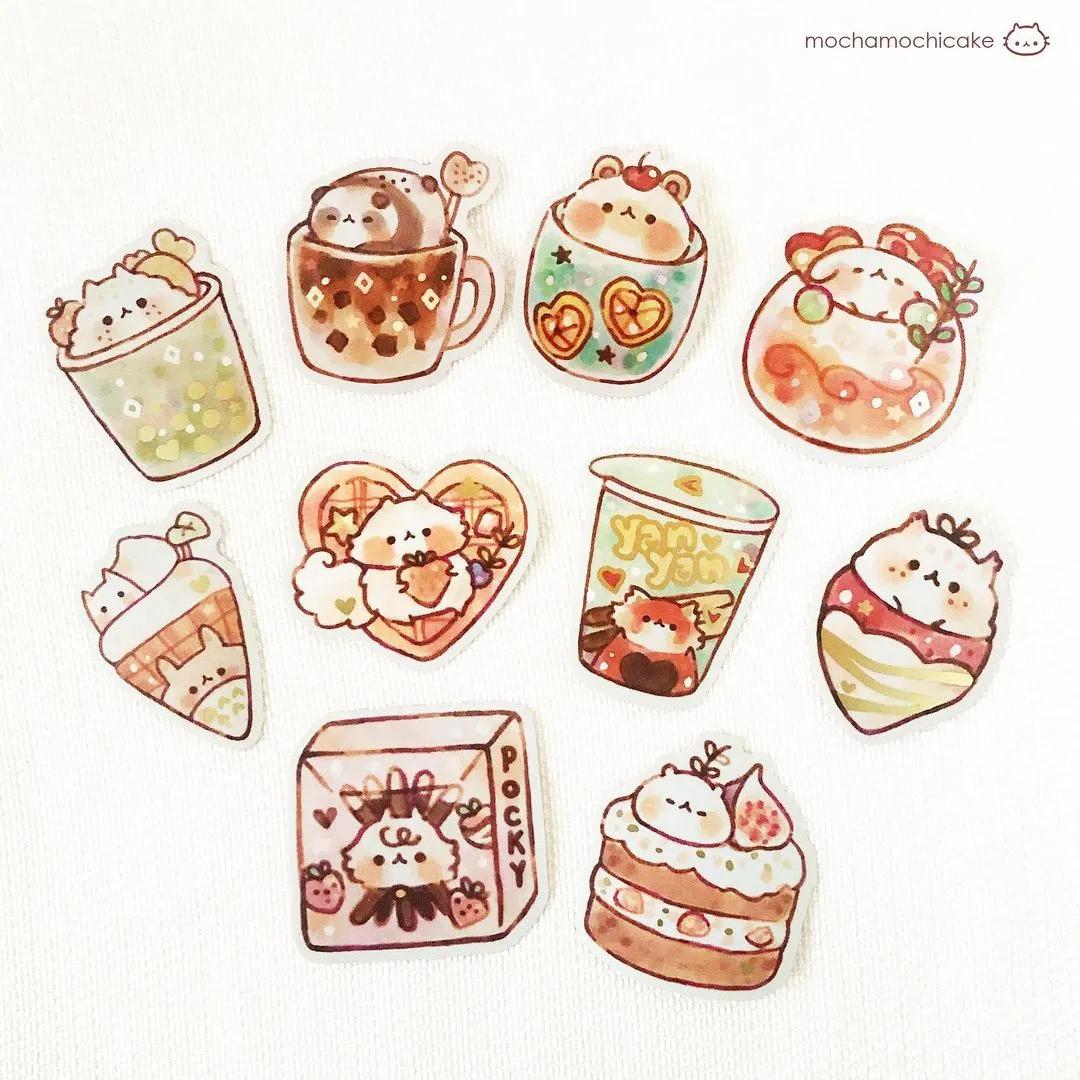 12星座简笔画很卡哇伊,简笔画开心卡哇伊表情