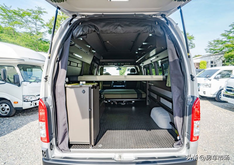 海外丰田海狮露营,丰田海狮模块化房车套件