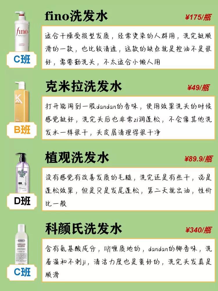 洗发水推荐味道不好闻的,洗发水推荐留香持久最好的洗发水