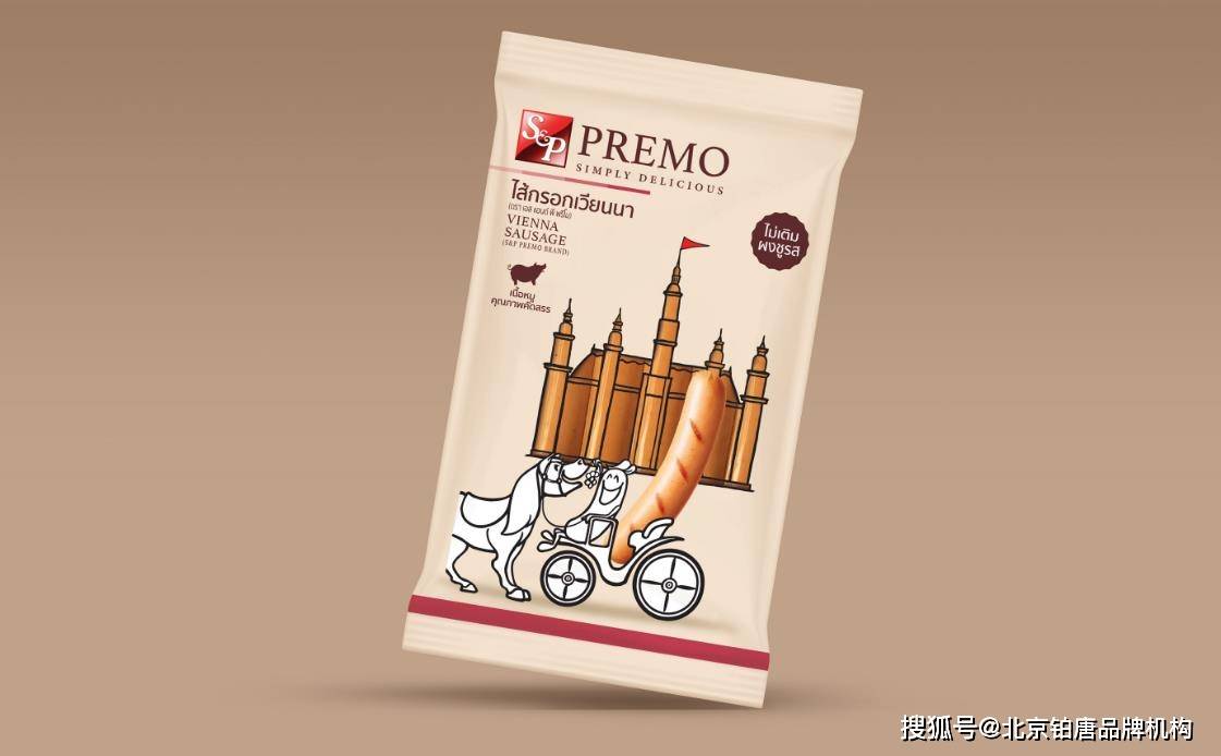 香肠独立包装设计,国外香肠优秀包装设计
