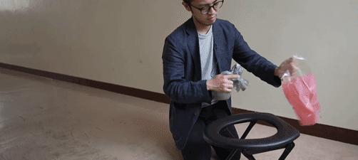 日本便携式马桶,日本口袋马桶使用方法图示