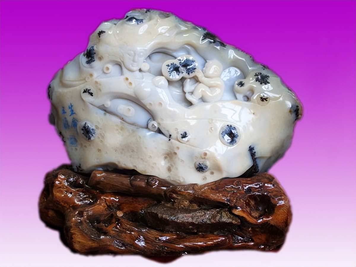 玛瑙人物雕件摆件,各种玛瑙精品作品欣赏