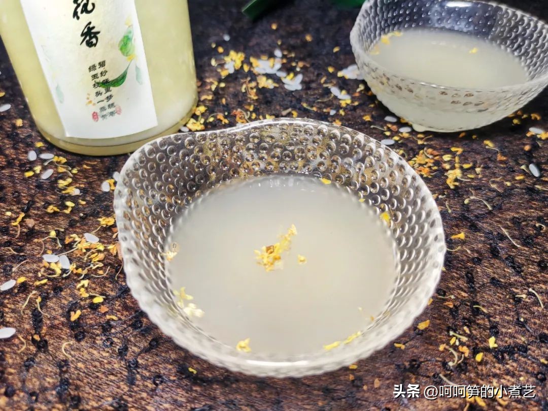 桂花米酒酒香浓郁,中秋桂花酒怎么酿得好