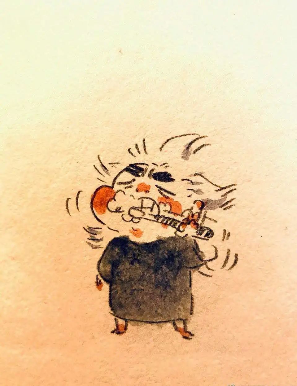 周星驰创意插画,周星驰经典作品插画