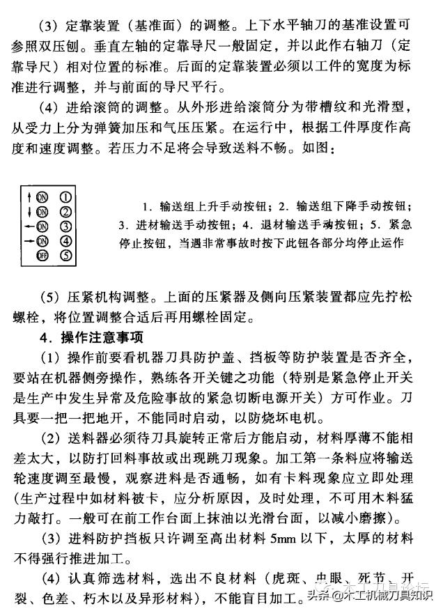 四面刨刀具的正确安装方法,四面刨刀具调试视频教程