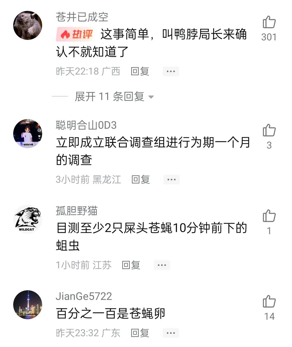 吃老鸭汤吃出苍蝇卵,女子喝老鸭汤喝出虫卵