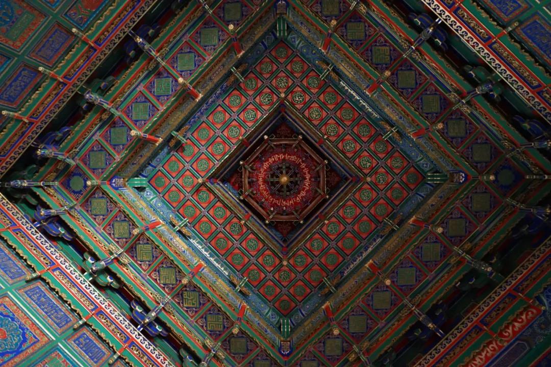 北京特别漂亮的藻井,中国藻井图片大全