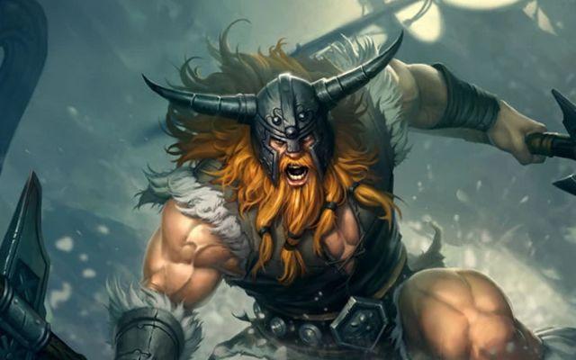 英雄联盟狂战士奥拉夫怎么没了,英雄联盟狂战士奥拉夫疯狂回血