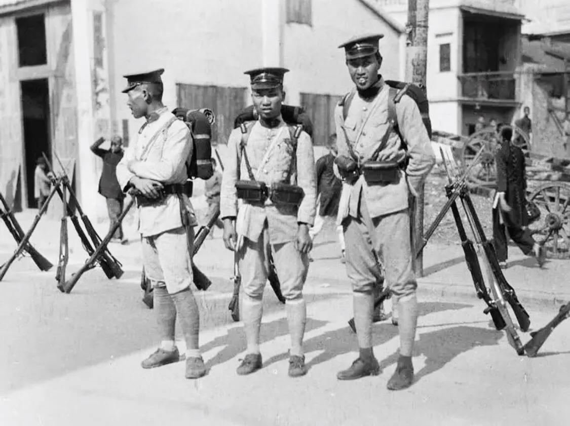 民国时期的一张老照片,民国晚清的老照片