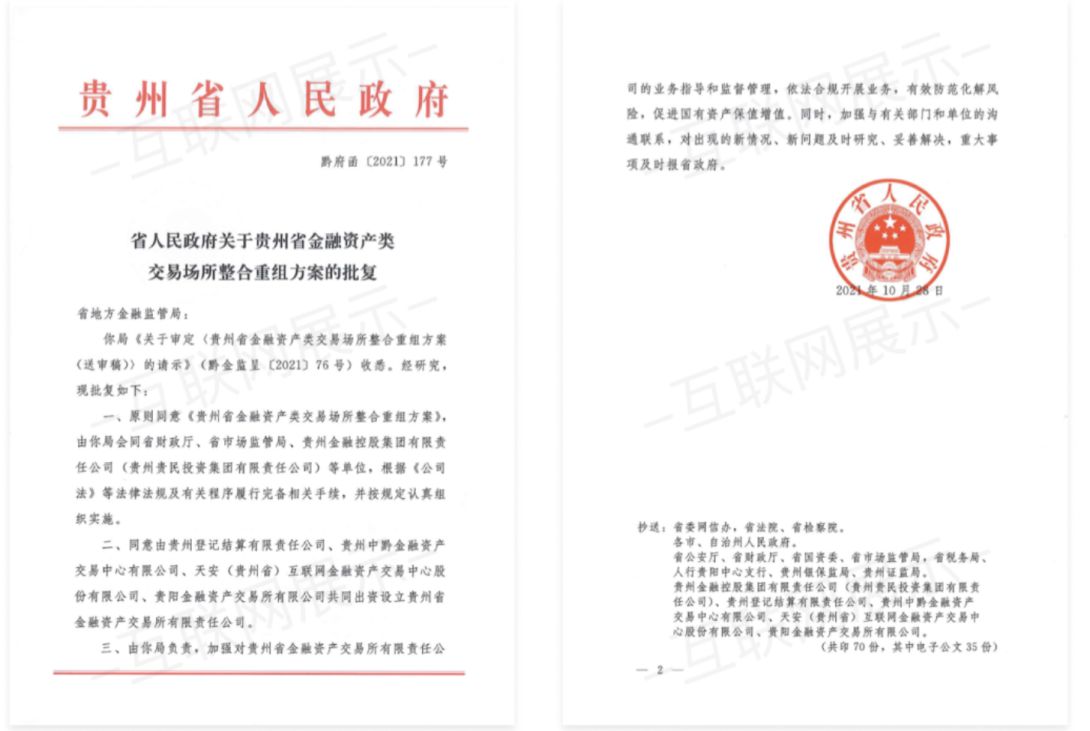 中黔金交遵义分中心,中黔金交集团