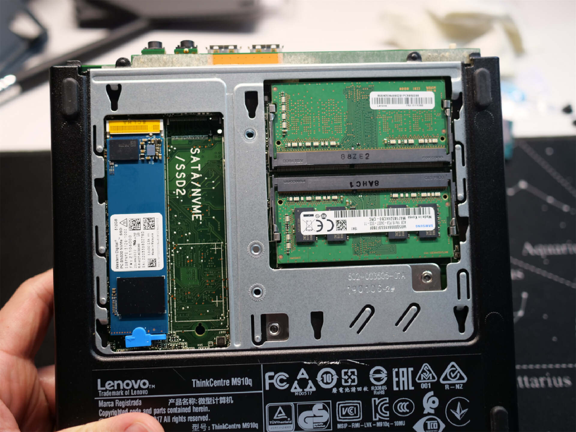 联想M910q迷你主机,7代i5带得动3060吗