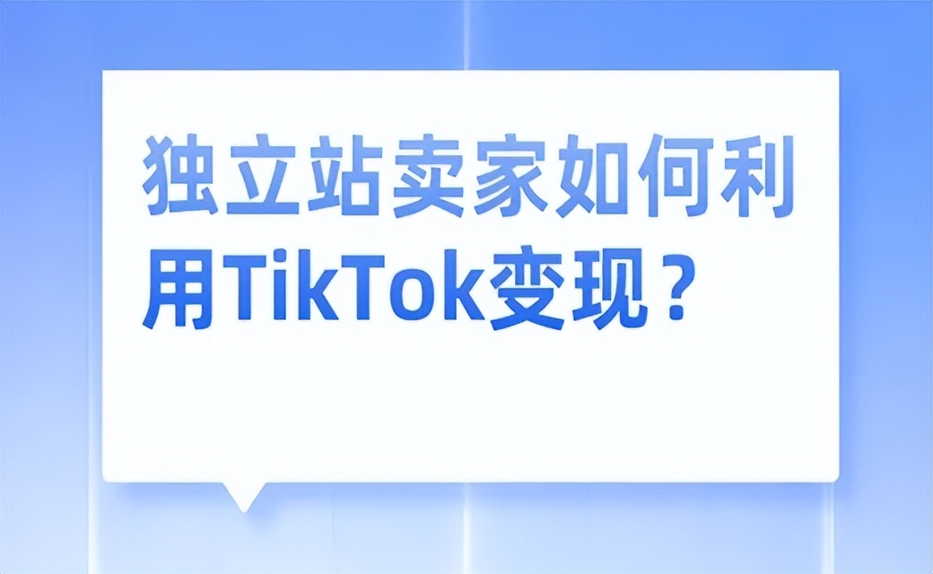 独立站tiktok怎么引流,tiktok独立站怎样才能盈利