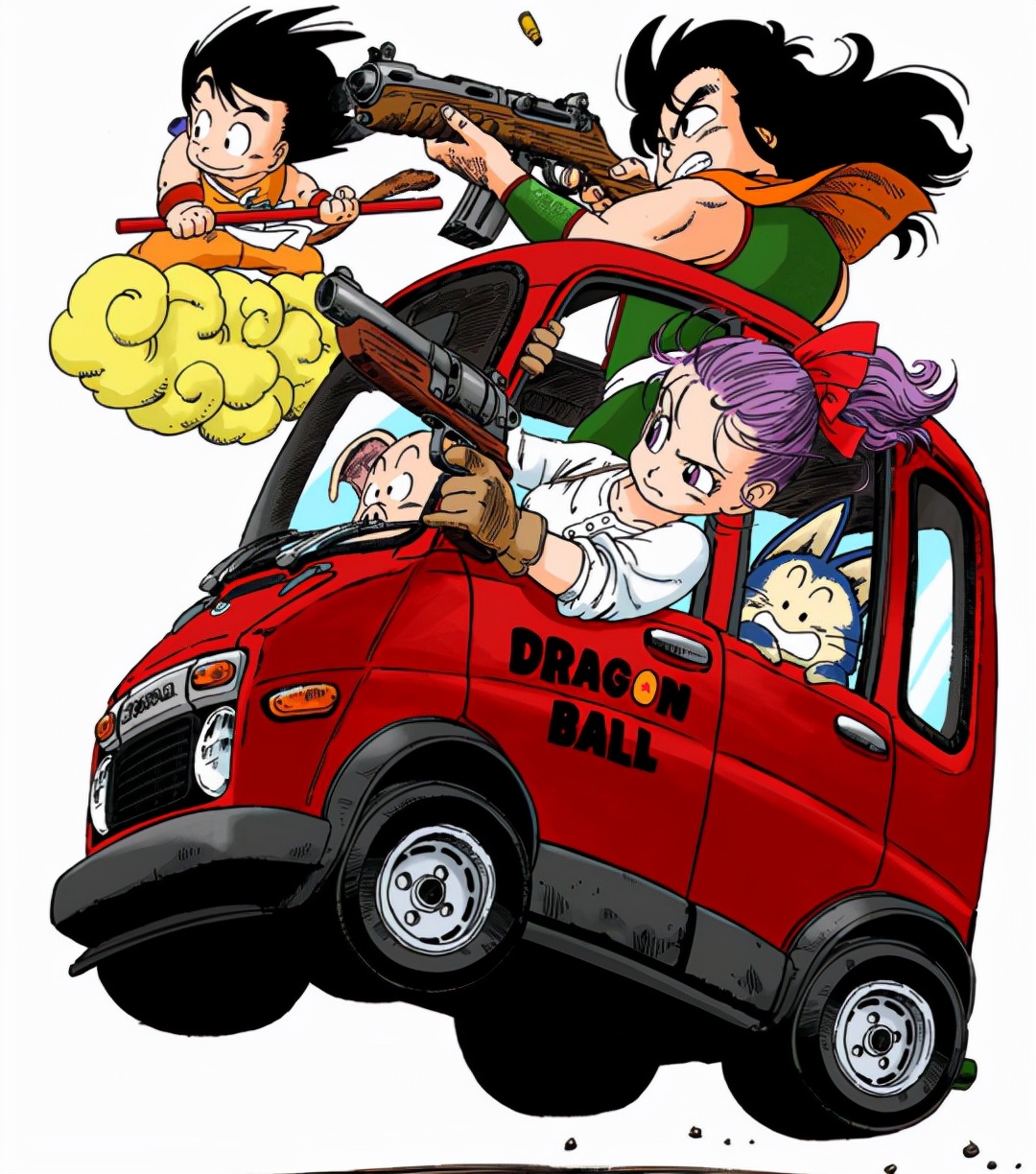 鸟山明七龙珠漫画,鸟山明七龙珠漫画原画