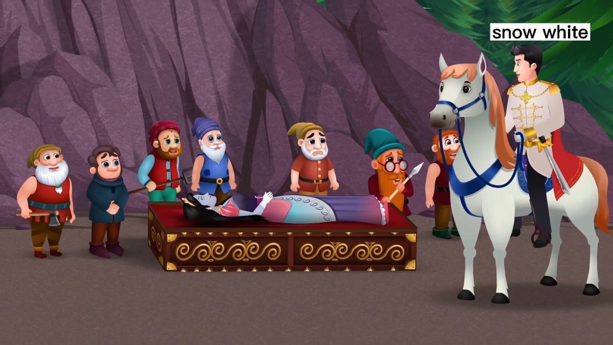 格林童话白雪公主英文阅读,白雪公主格林童话国语版