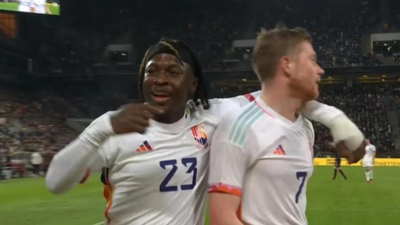 集锦世界杯比利时0:2,欧洲红魔比利时队18年对战英格兰