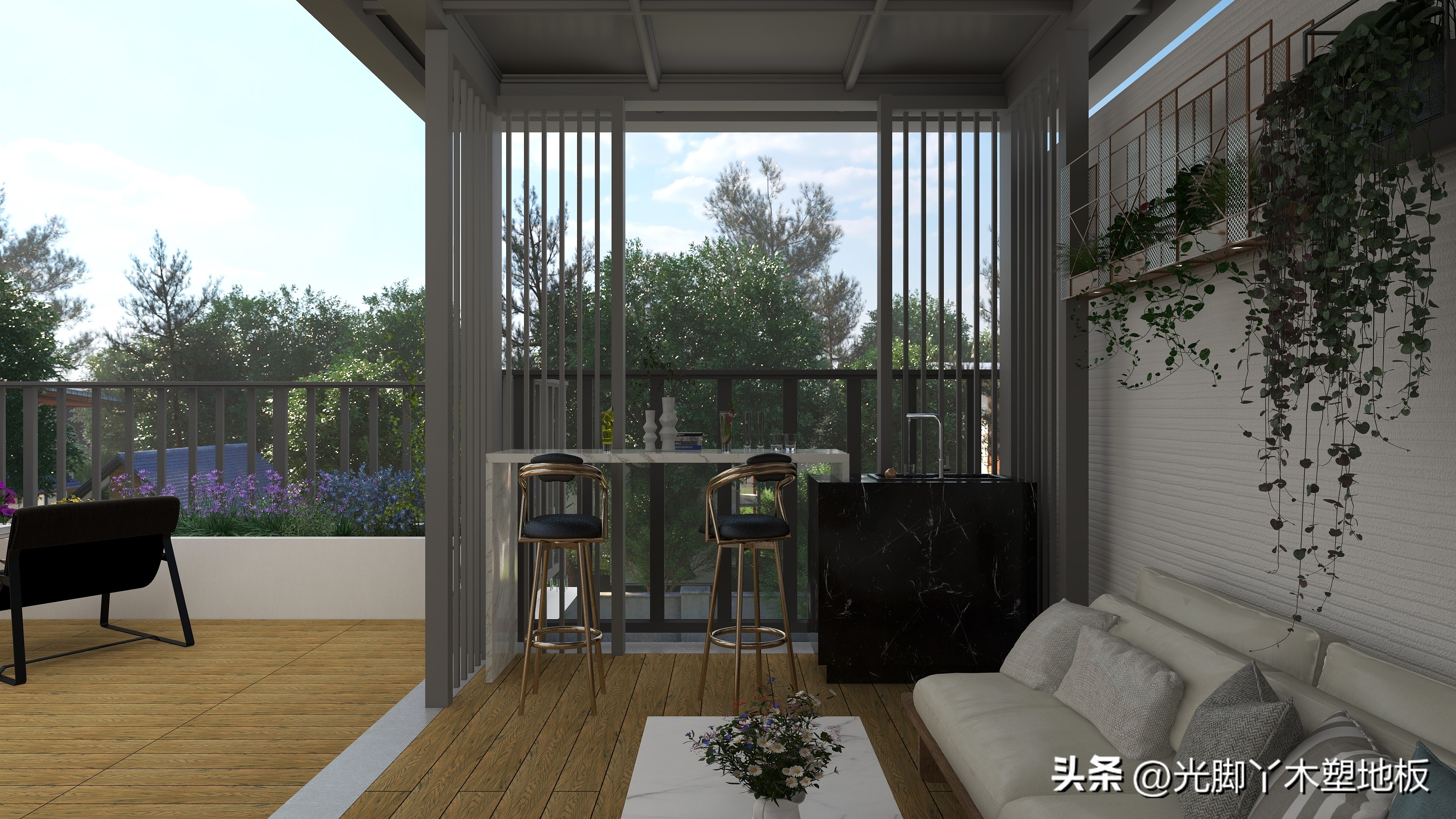 木塑材料：引领户外园林新潮流！木塑产品：绿色环保的独特风景