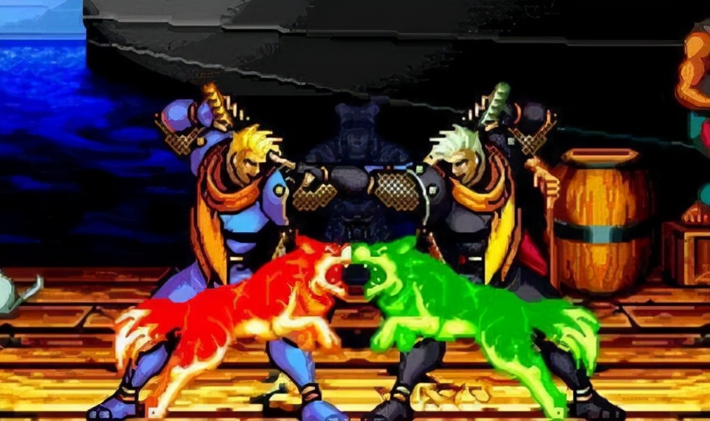 街机快打人物,街机游戏离谱大招