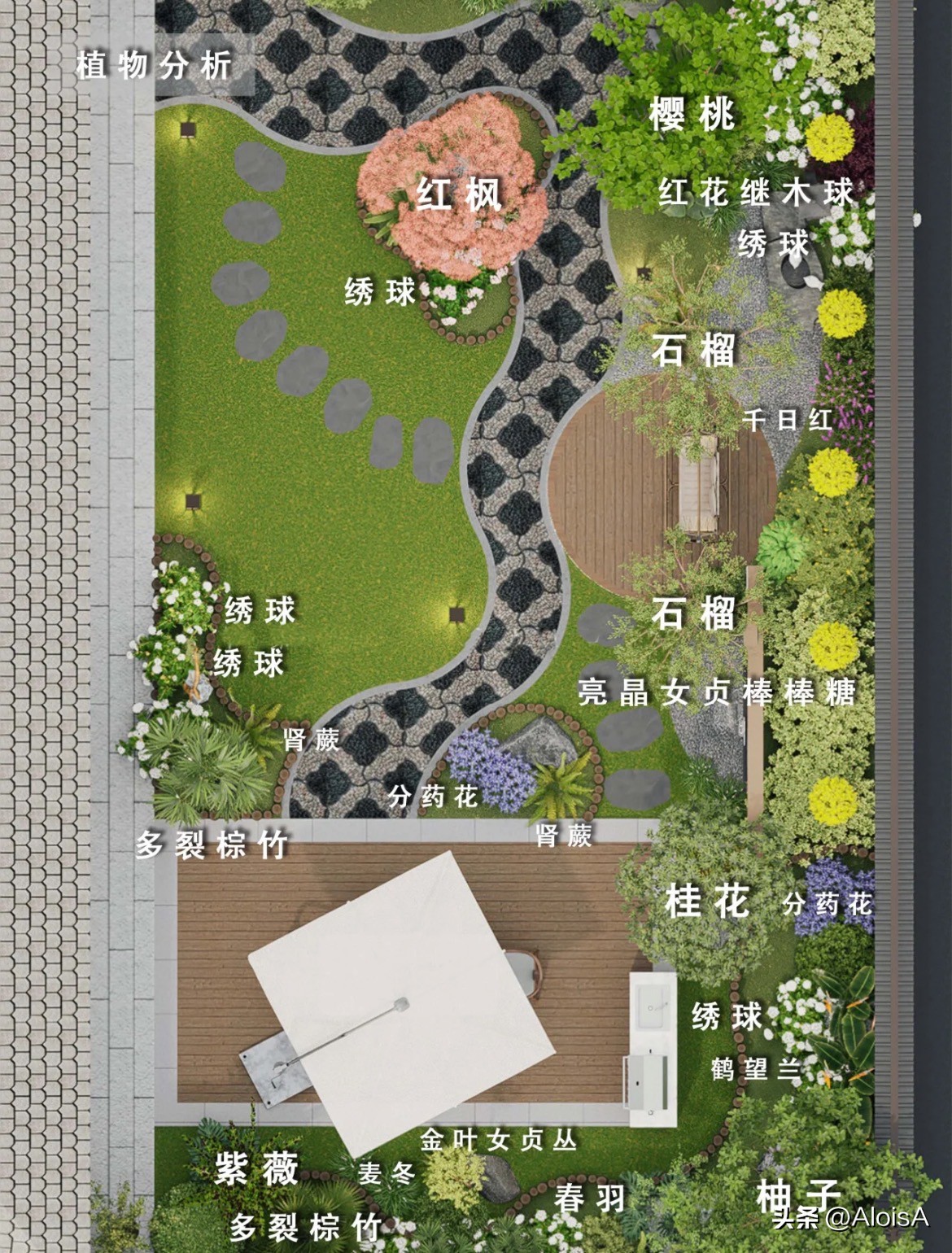 四季不同风景的小院设计,悠然自得的山水庭院设计分享