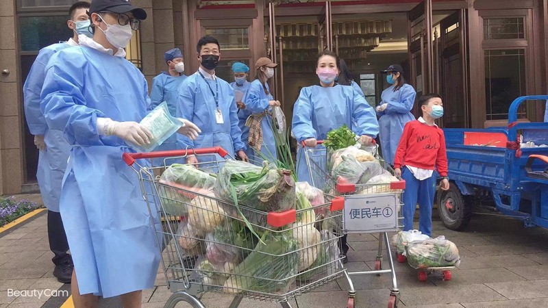 疫情下有温暖志愿者行动暖人心,疫情下的邻里关系温暖人心