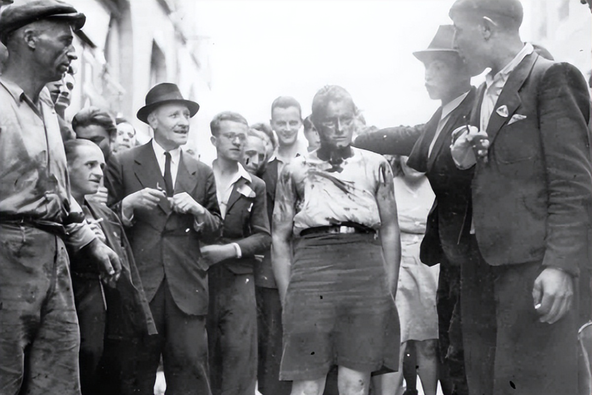 二战德国女性的下场,二战时被德军抓的女人