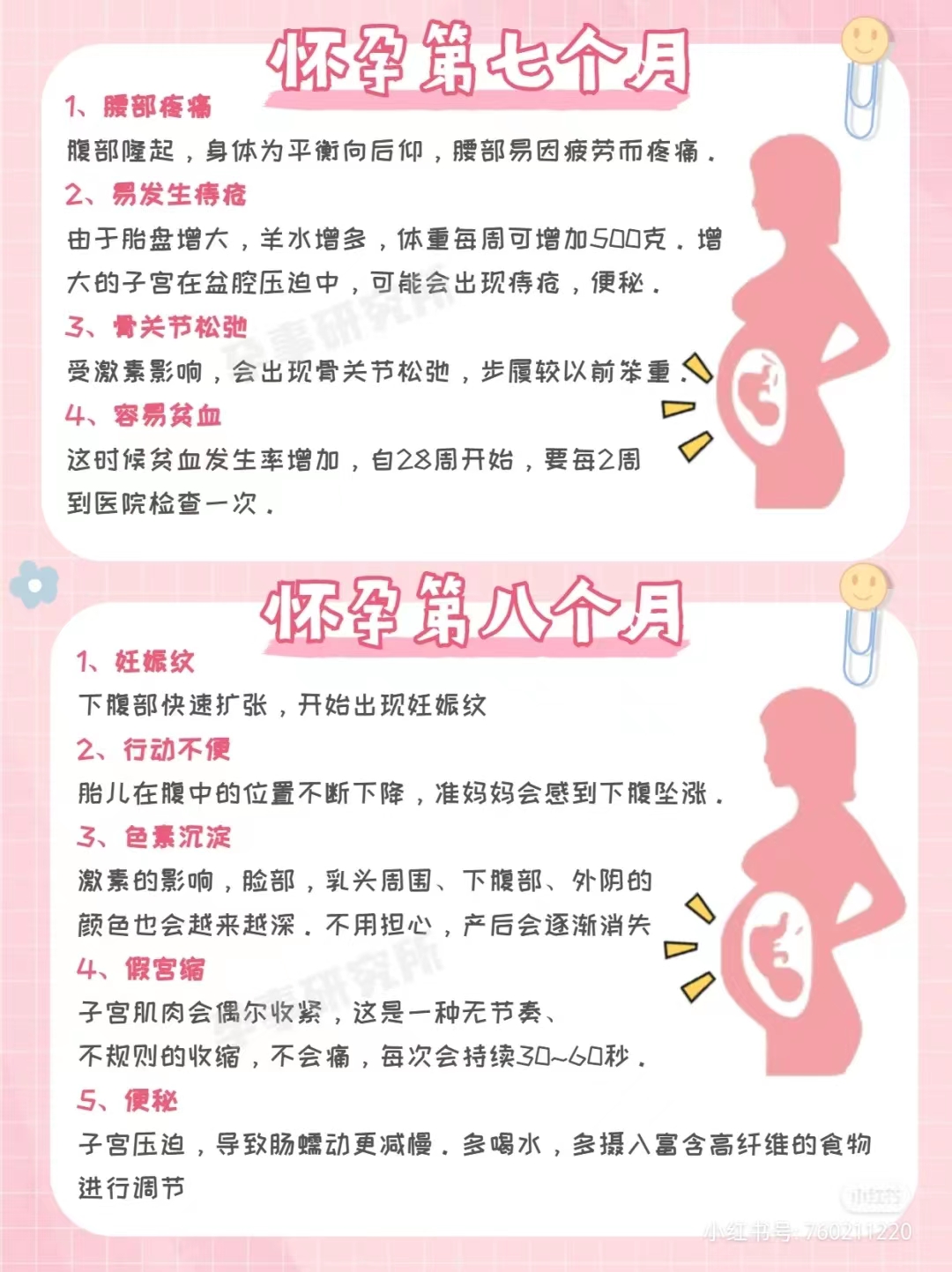 怀孕1到10个月孕妈的表现,怀孕1到10个月孕妇身体变化