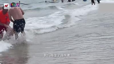 深圳外籍教练跳海协助救人,跳海救人小伙后续