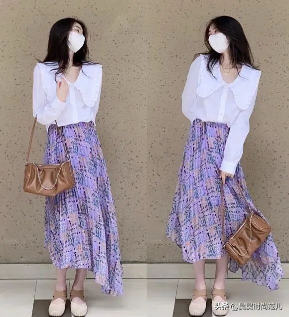 碎花裙怎么搭可以美一个秋天,碎花裙怎样搭配出时尚感好看