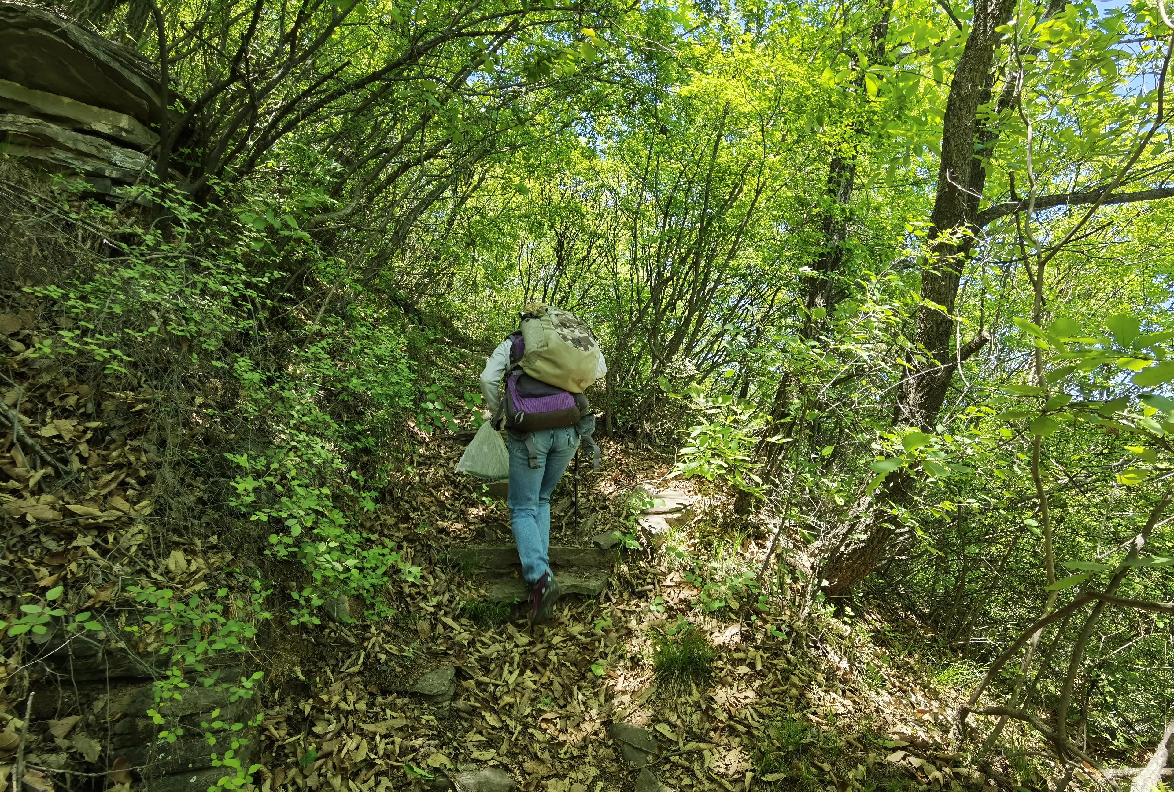 灵岩大佛山徒步,徒步灵岩山寺美篇