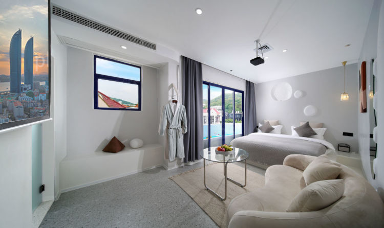 厦门圣托里尼民宿,厦门轻奢风海景民宿