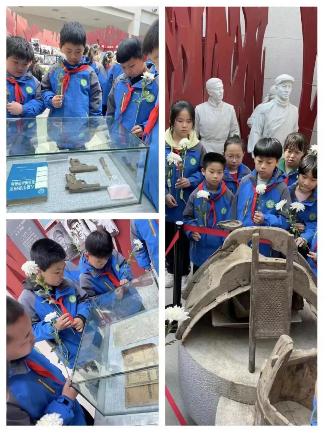 小学缅怀革命先烈主题活动,育才小学开展缅怀先烈