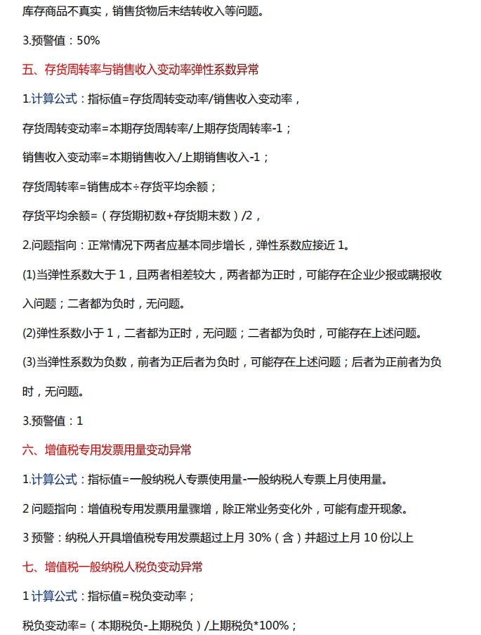 财务分析30个基本指标计算公式,财务分析指标公式大全