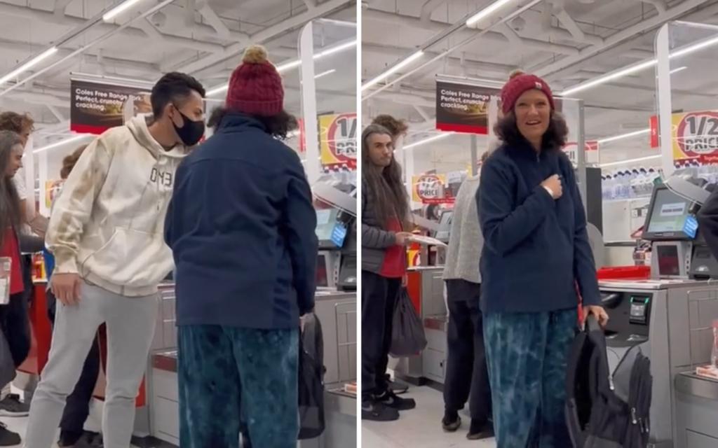 澳洲小哥免费为陌生人买单的抖音,澳洲小哥免单