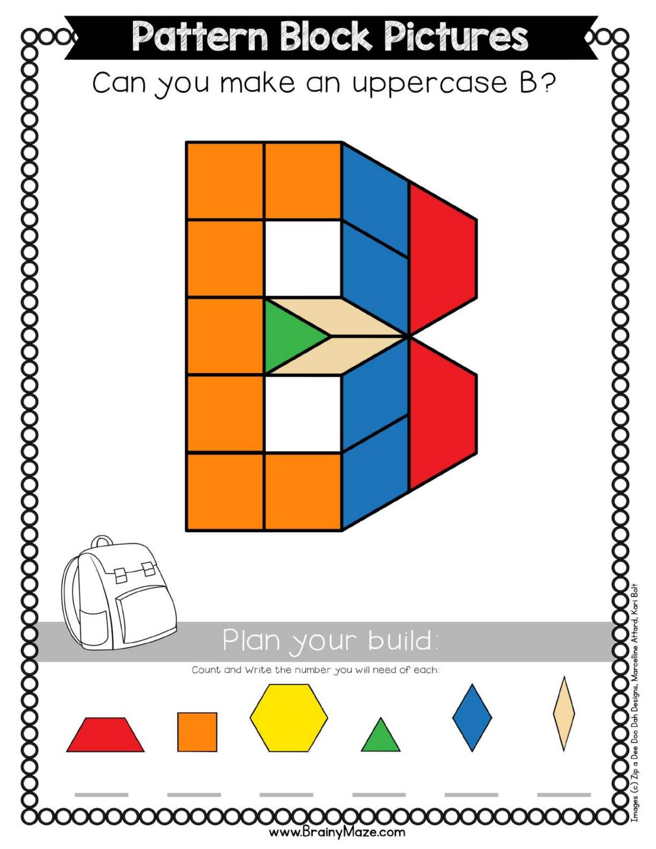 磁性七巧板积木立体拼图,几何拼图儿童七巧板